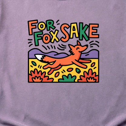 For Fox Sake Cotton T-Shirt