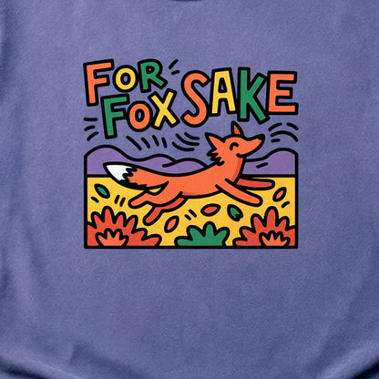 For Fox Sake Cotton T-Shirt