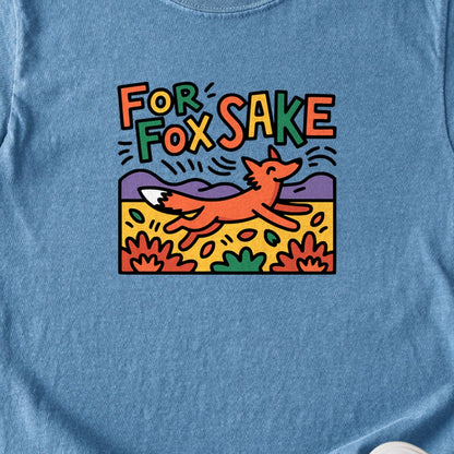 For Fox Sake Kids Cotton T-Shirt