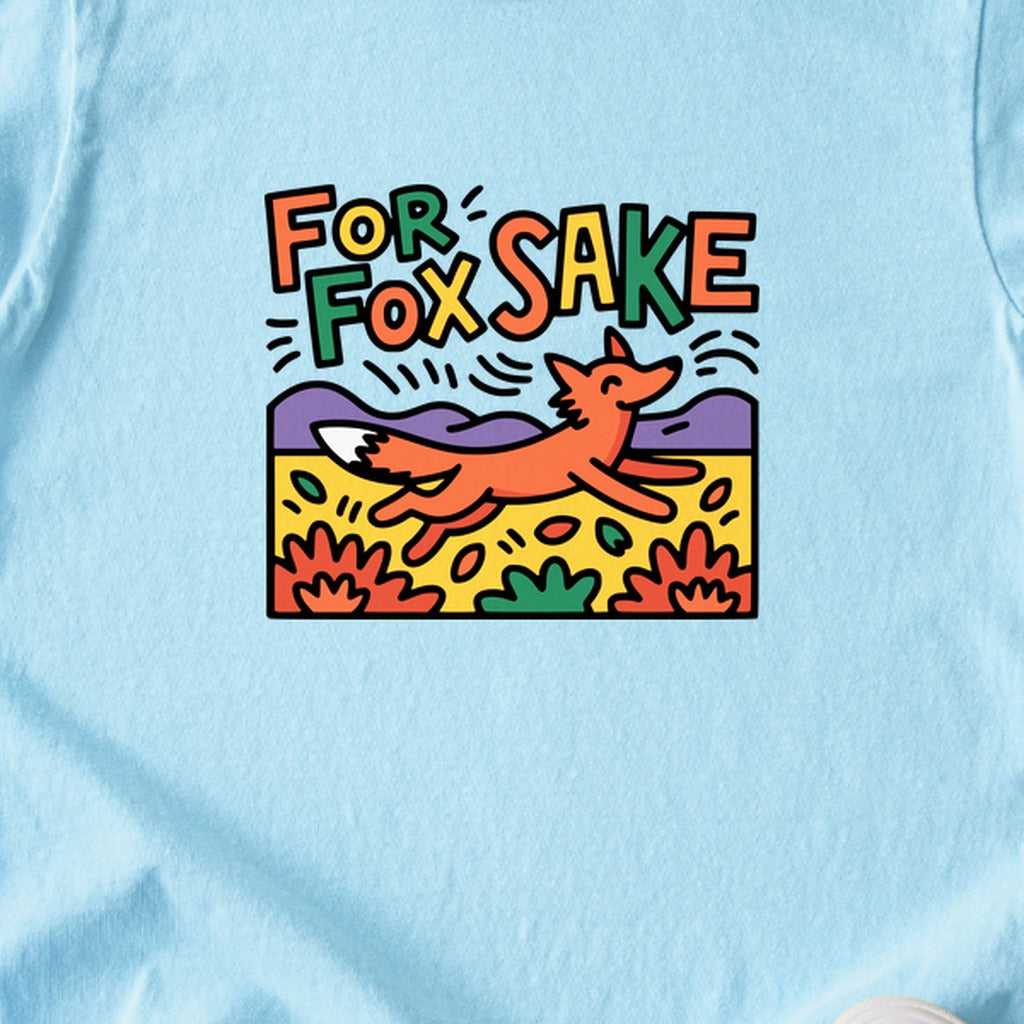 For Fox Sake Kids Cotton T-Shirt