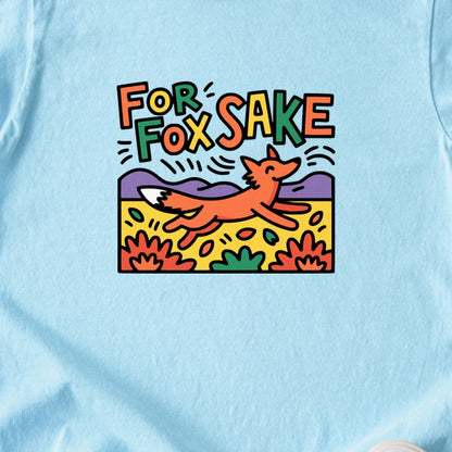 For Fox Sake Kids Cotton T-Shirt