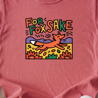For Fox Sake Kids Cotton T-Shirt