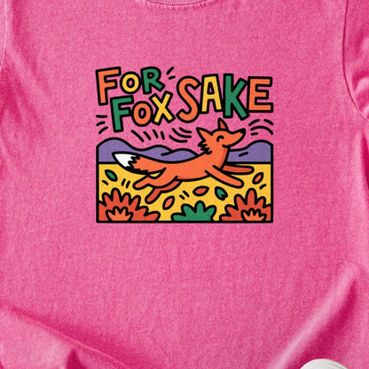 For Fox Sake Kids Cotton T-Shirt