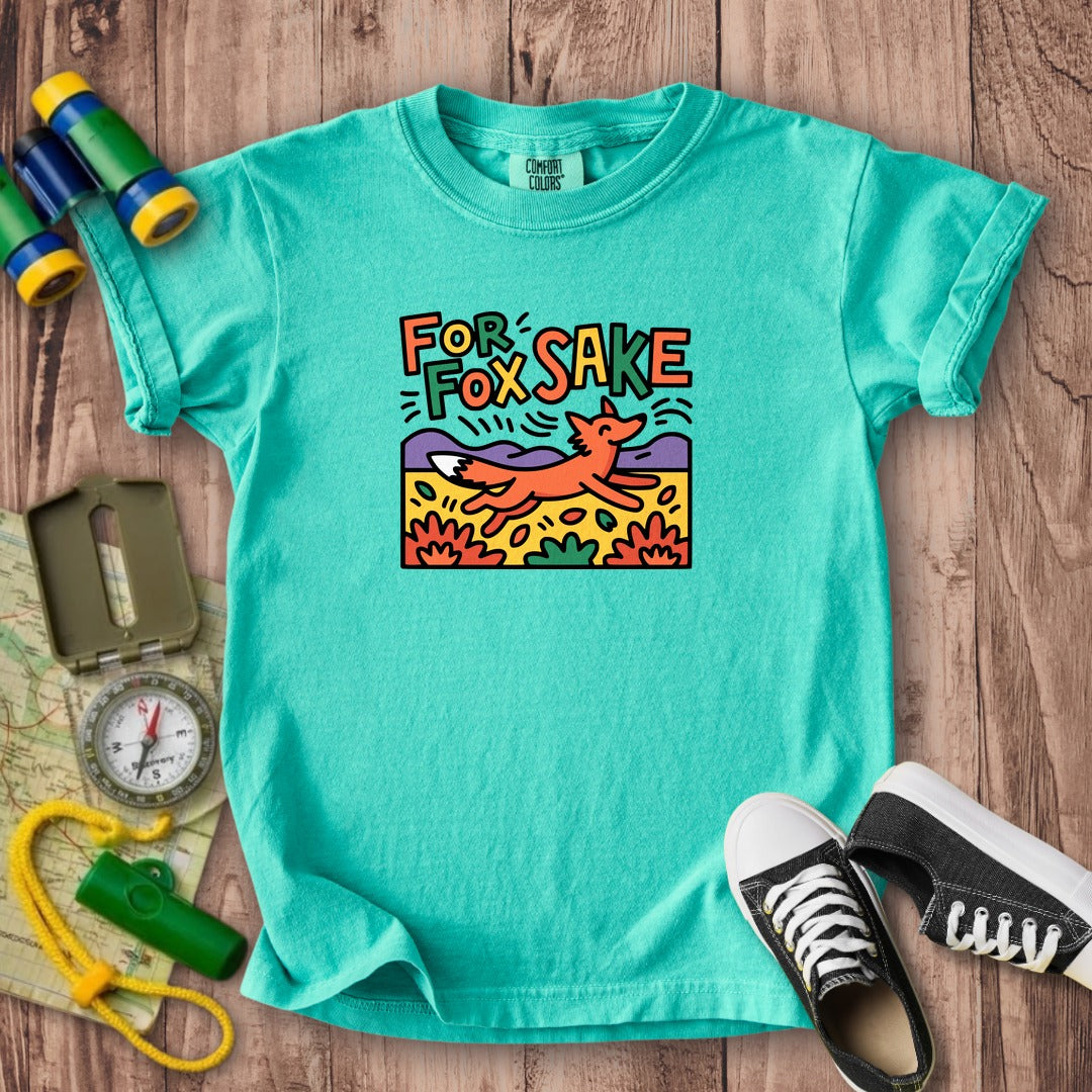 For Fox Sake Kids Cotton T-Shirt