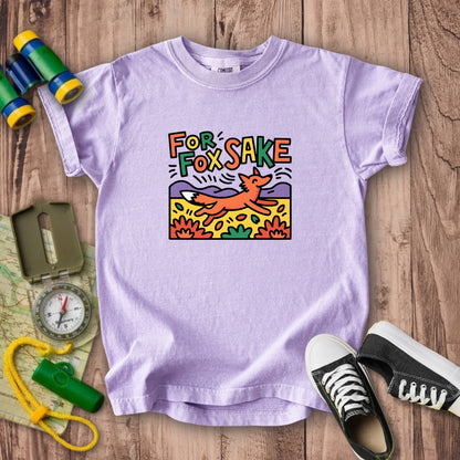 For Fox Sake Kids Cotton T-Shirt