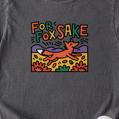 For Fox Sake Kids Cotton T-Shirt