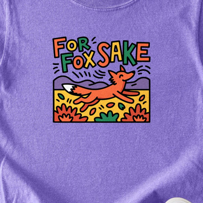 For Fox Sake Kids Cotton T-Shirt