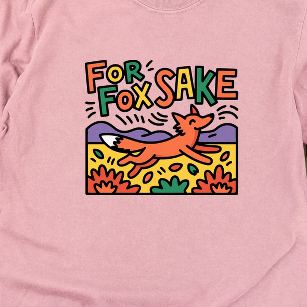 For Fox Sake Cotton Long Sleeve