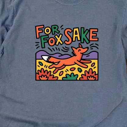 For Fox Sake Cotton Long Sleeve