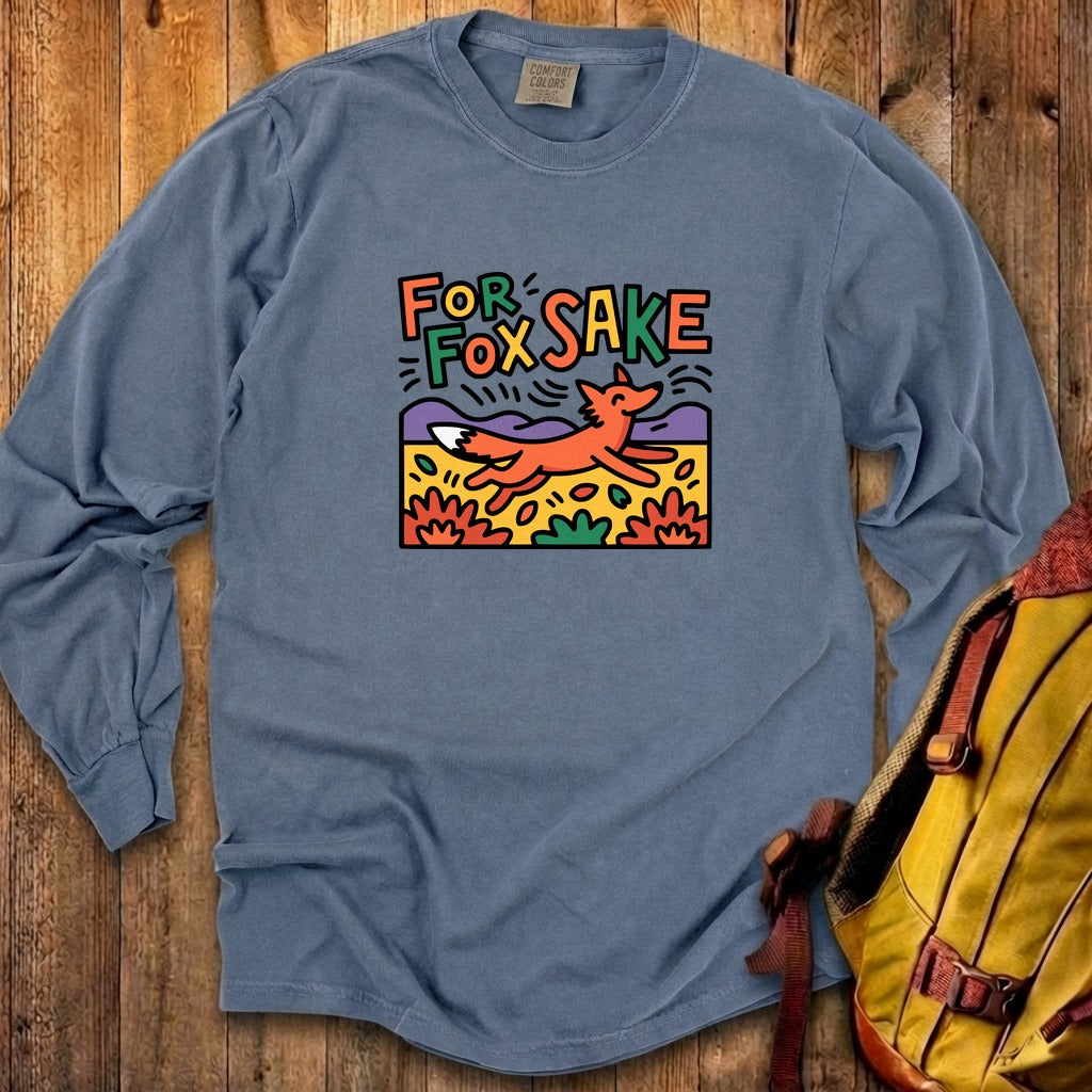 For Fox Sake Cotton Long Sleeve