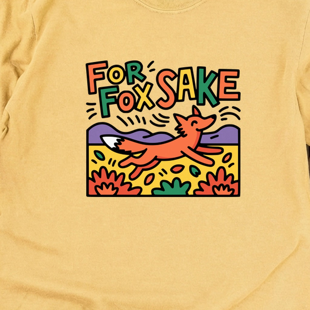 For Fox Sake Cotton Long Sleeve