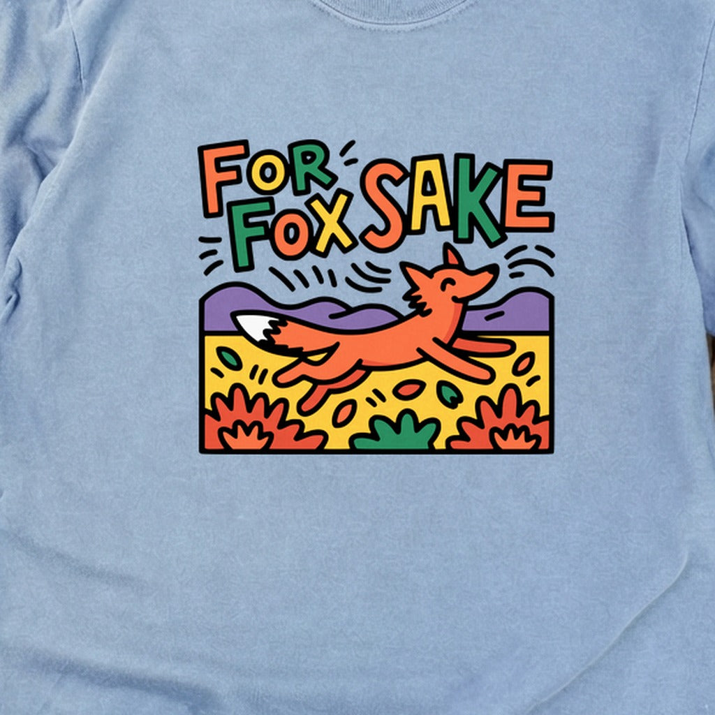 For Fox Sake Cotton Long Sleeve