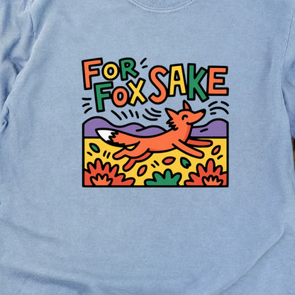 For Fox Sake Cotton Long Sleeve