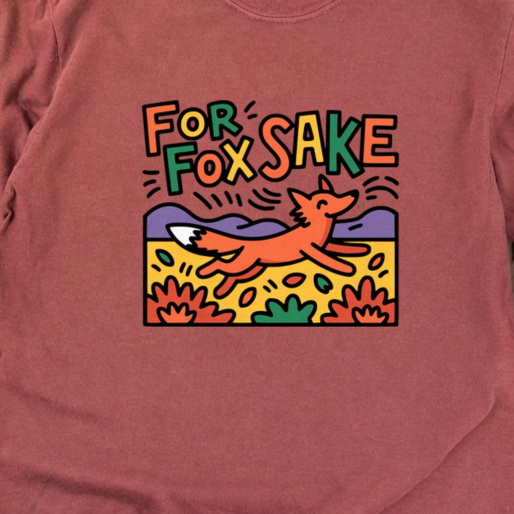 For Fox Sake Cotton Long Sleeve