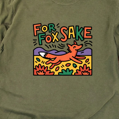 For Fox Sake Cotton Long Sleeve