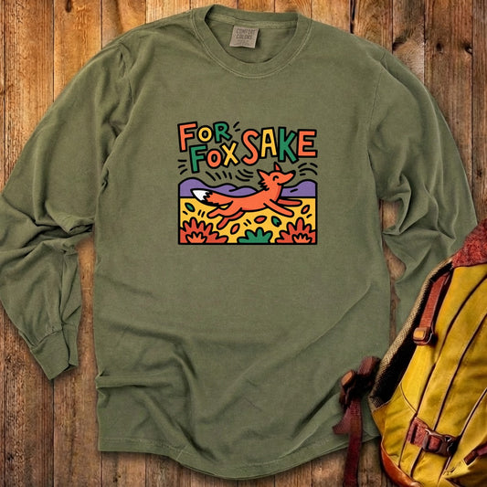 For Fox Sake Cotton Long Sleeve