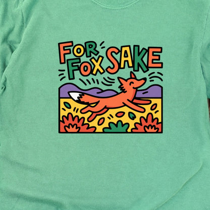 For Fox Sake Cotton Long Sleeve