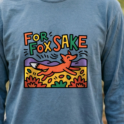 For Fox Sake Cotton Long Sleeve