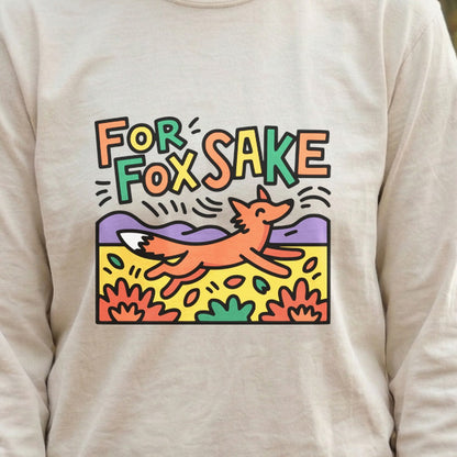 For Fox Sake Cotton Long Sleeve