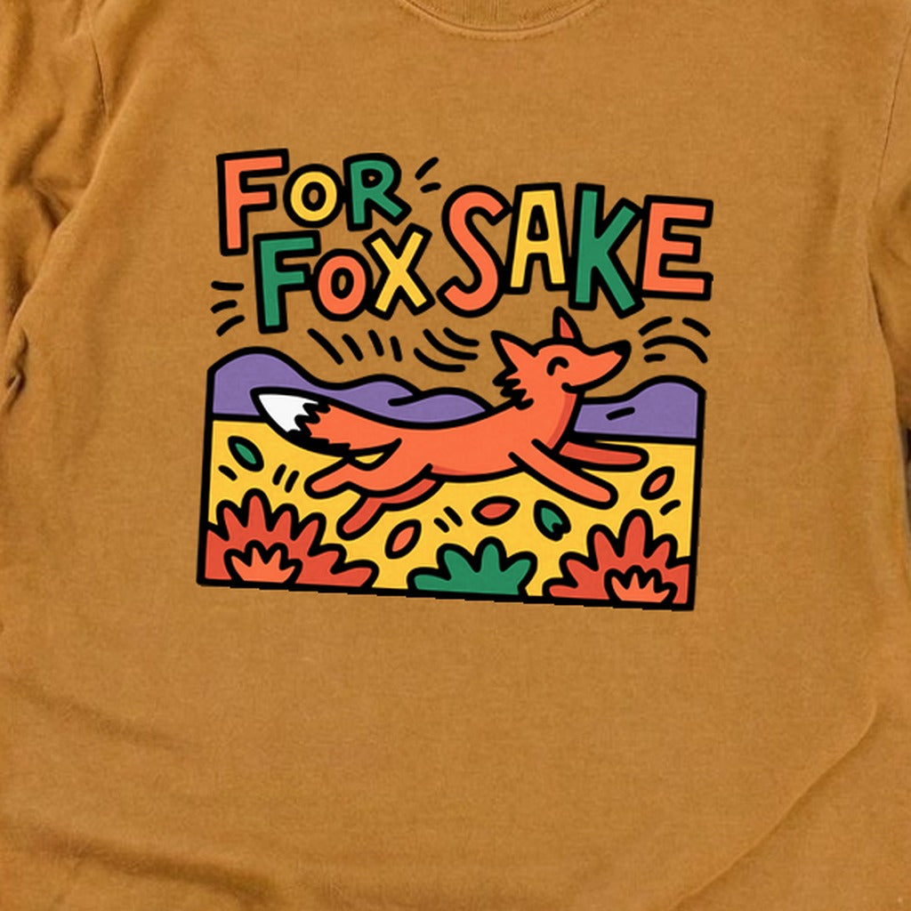 For Fox Sake Cotton Long Sleeve