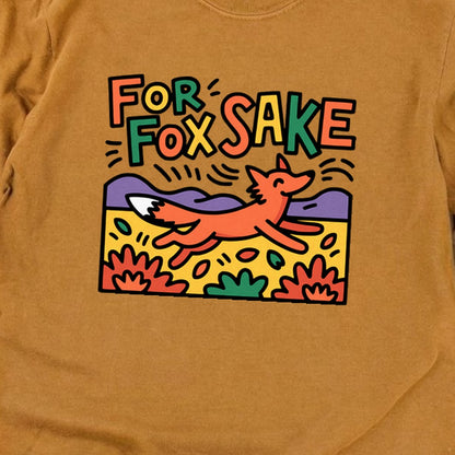 For Fox Sake Cotton Long Sleeve