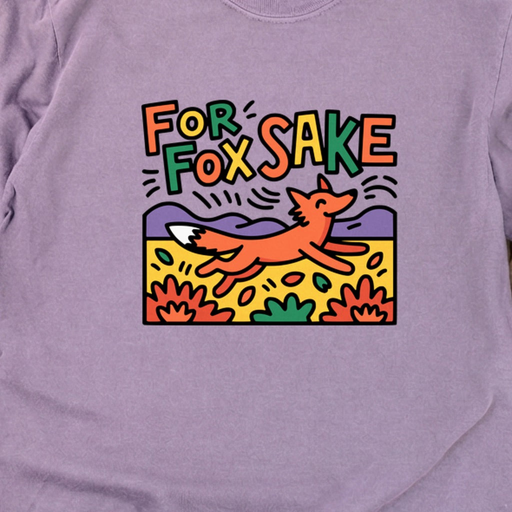 For Fox Sake Cotton Long Sleeve