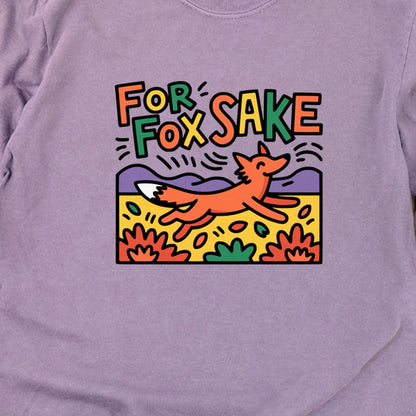 For Fox Sake Cotton Long Sleeve