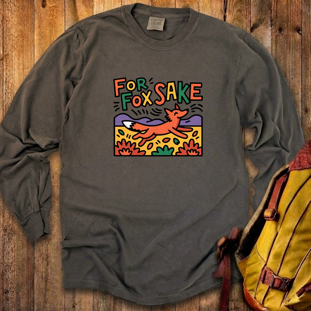 For Fox Sake Cotton Long Sleeve