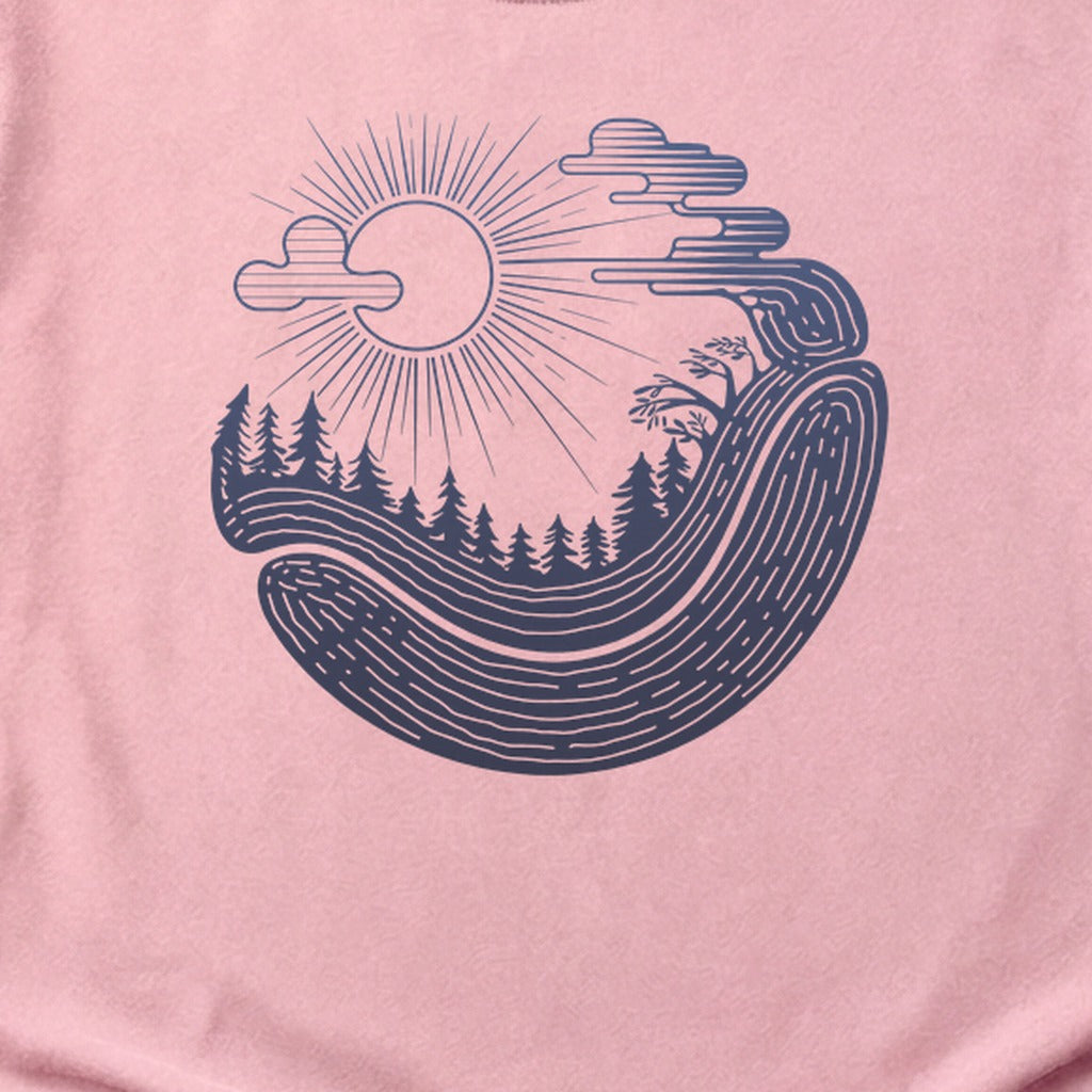 Forest Flow Cotton T-Shirt