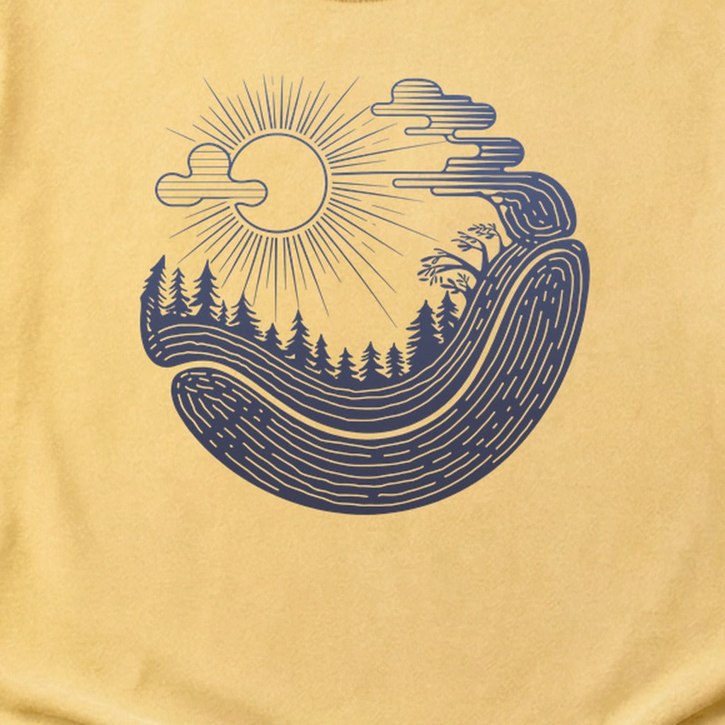 Forest Flow Cotton T-Shirt