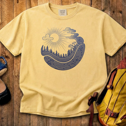Forest Flow Cotton T-Shirt