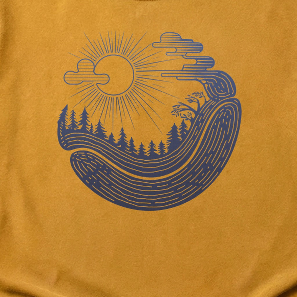Forest Flow Cotton T-Shirt