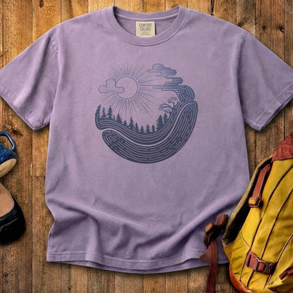 Forest Flow Cotton T-Shirt