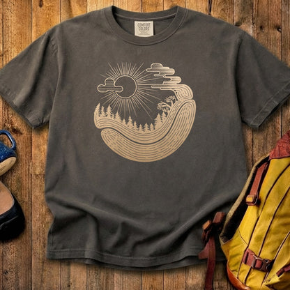 Forest Flow Cotton T-Shirt