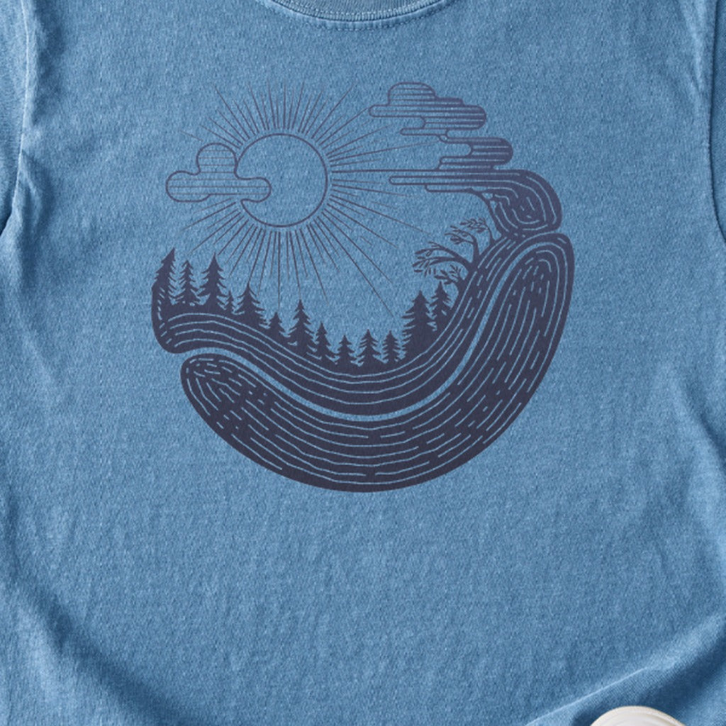 Forest Flow Kids Cotton T-Shirt