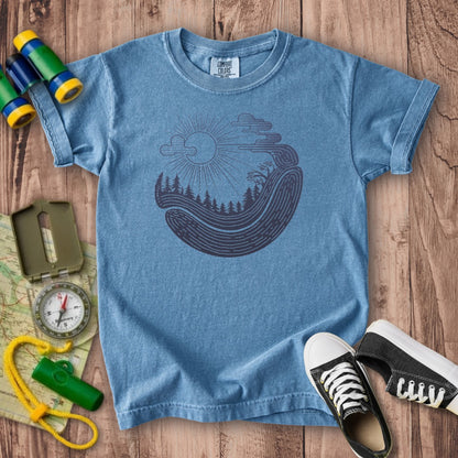 Forest Flow Kids Cotton T-Shirt