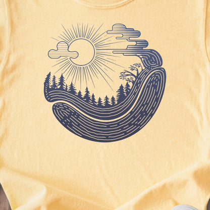 Forest Flow Kids Cotton T-Shirt