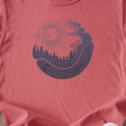 Forest Flow Kids Cotton T-Shirt
