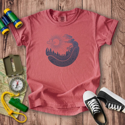 Forest Flow Kids Cotton T-Shirt