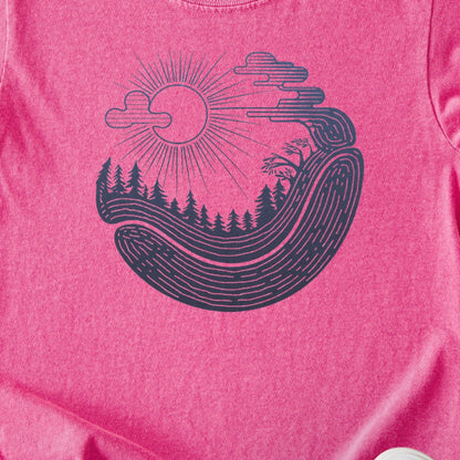 Forest Flow Kids Cotton T-Shirt