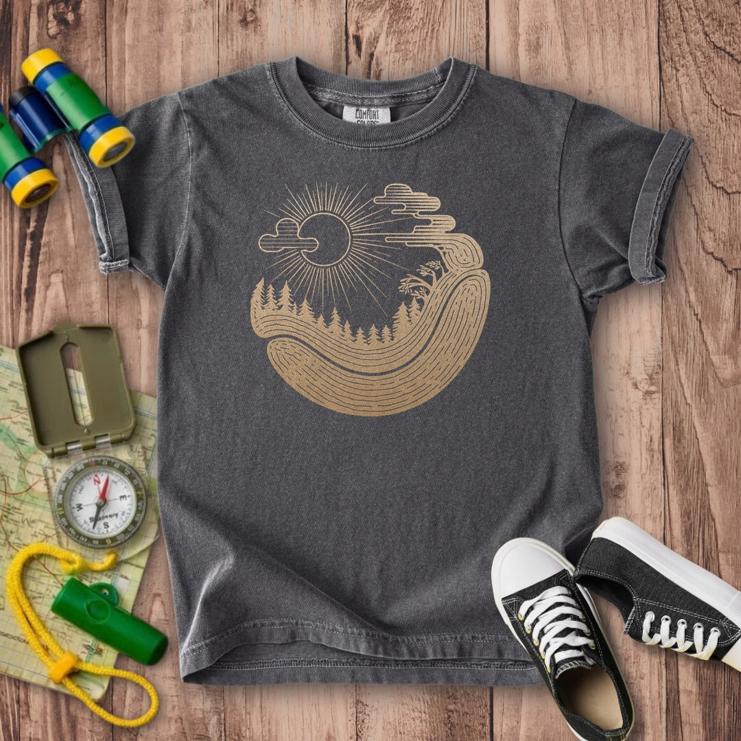 Forest Flow Kids Cotton T-Shirt