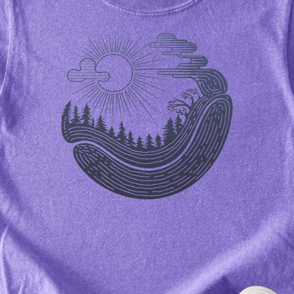 Forest Flow Kids Cotton T-Shirt