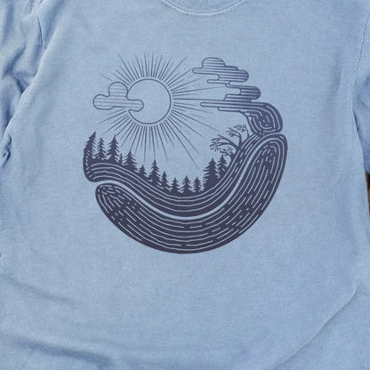 Forest Flow Cotton Long Sleeve