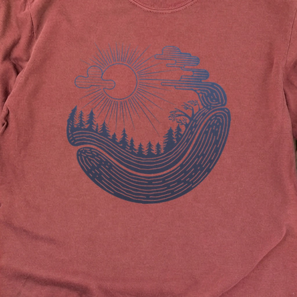 Forest Flow Cotton Long Sleeve