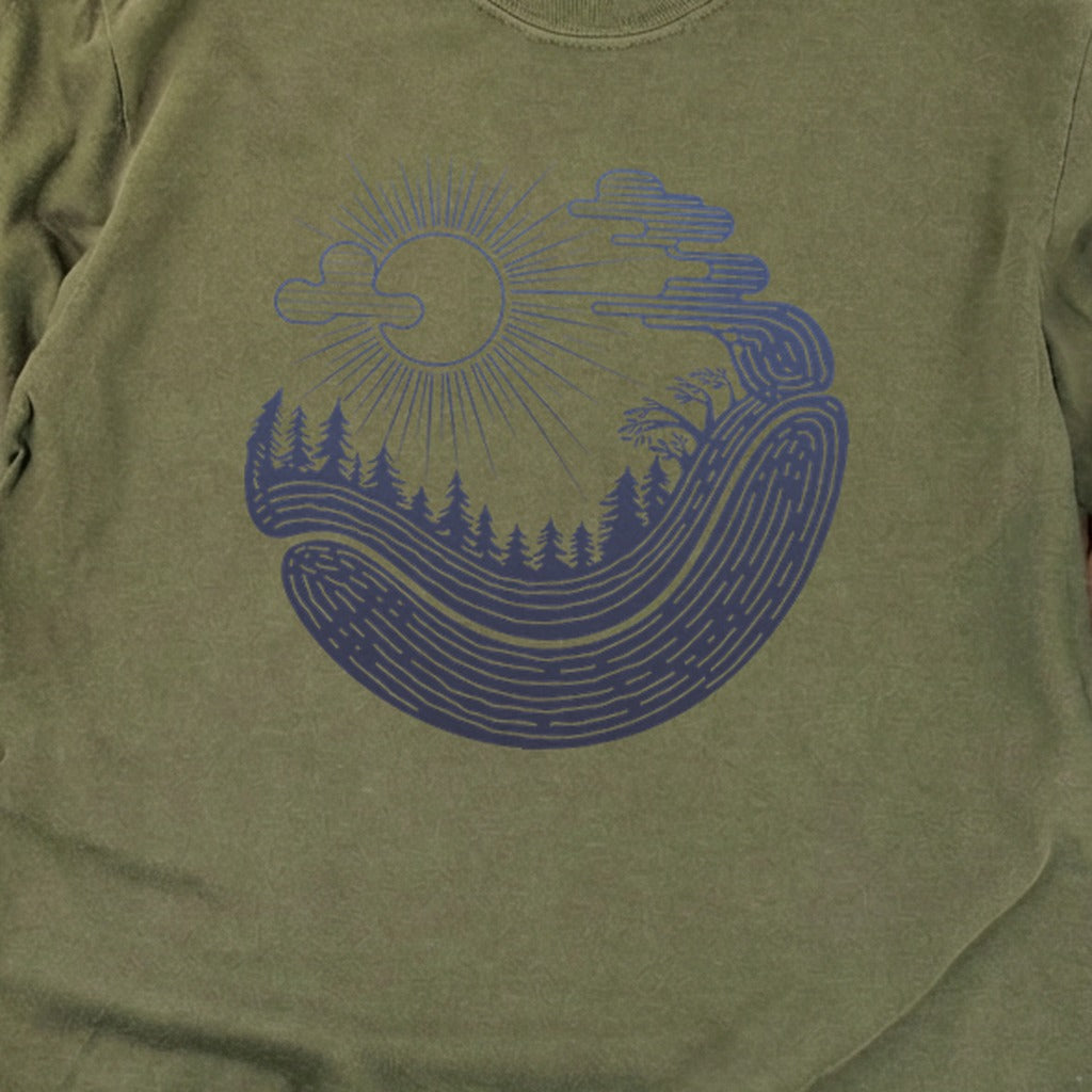 Forest Flow Cotton Long Sleeve