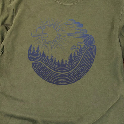 Forest Flow Cotton Long Sleeve