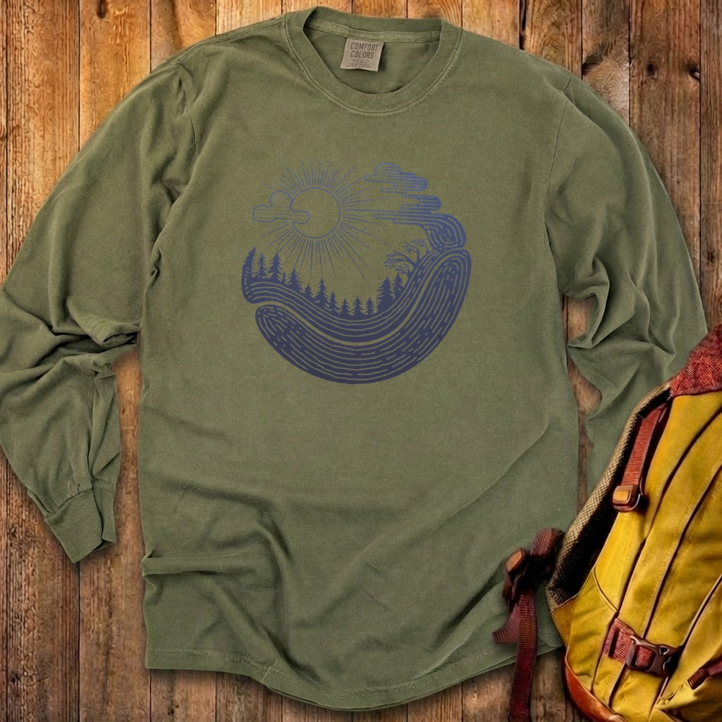 Forest Flow Cotton Long Sleeve