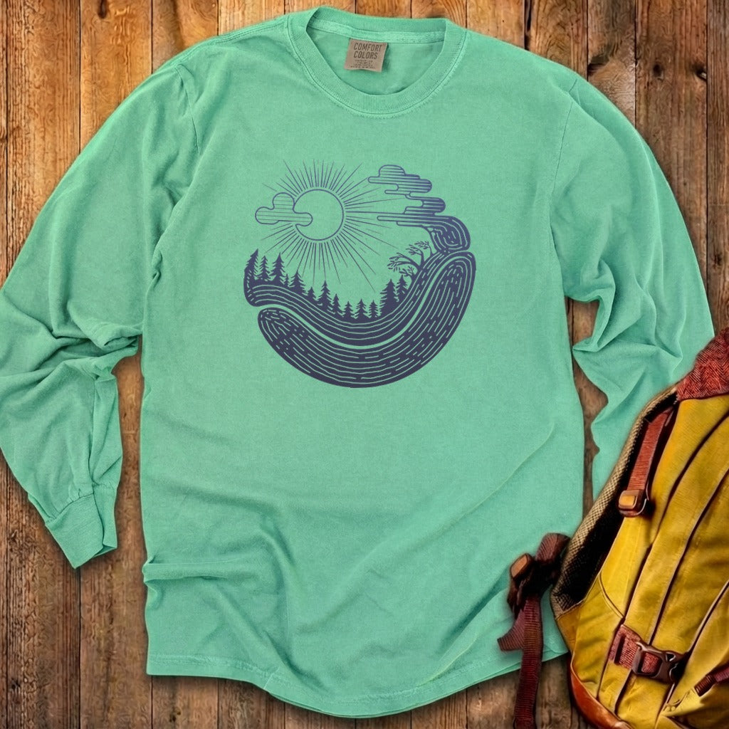 Forest Flow Cotton Long Sleeve