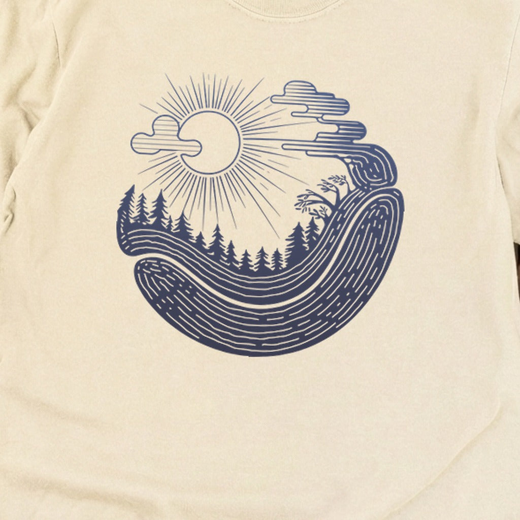 Forest Flow Cotton Long Sleeve