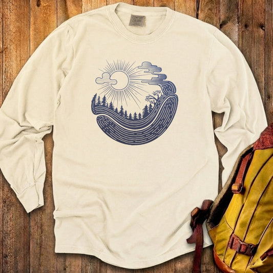 Forest Flow Cotton Long Sleeve